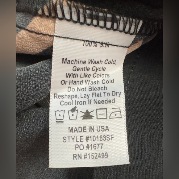 Amour Very Barlow Washable Silk Cami - Waves Carmel Color -       Size 1… - Picture 10 of 10